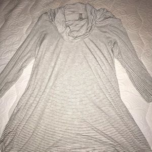 Striped Cowl Neck Dress Worn Once